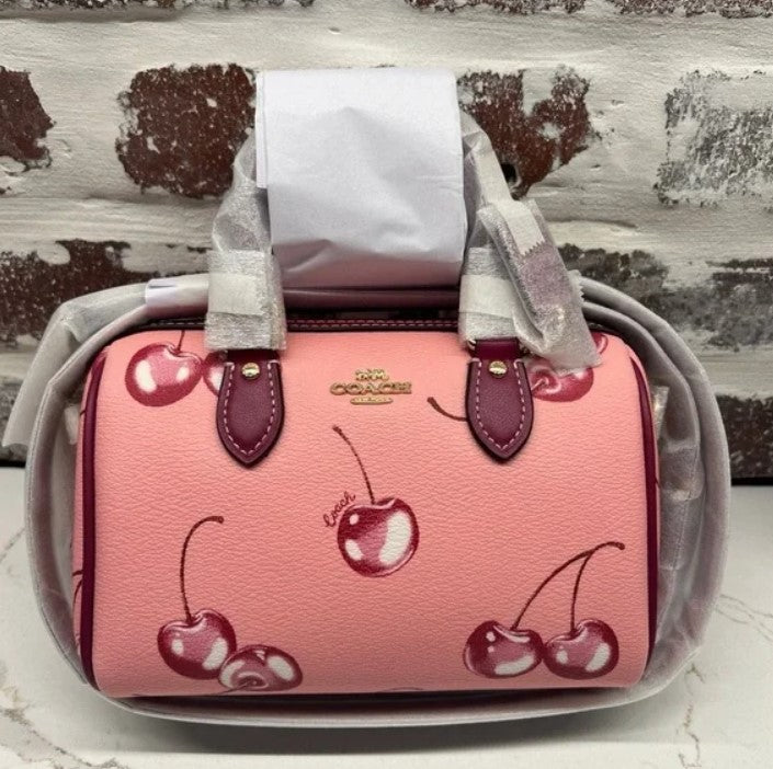 Coach Mini Rowan Crossbody With Cherry Print CR245 LAST ONE!