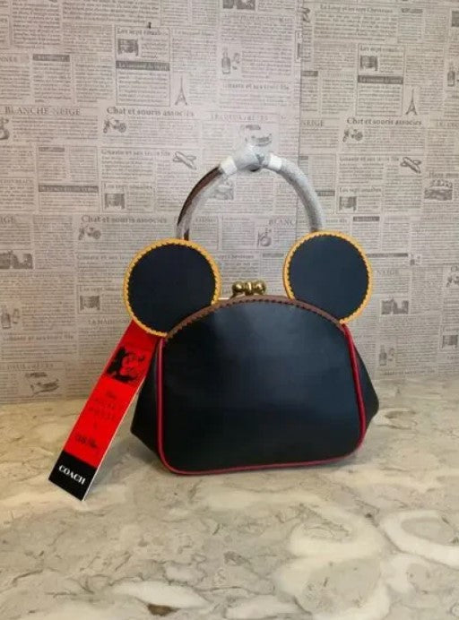 COACH x Disney Mickey Mouse Keith Haring Kisslock Bag