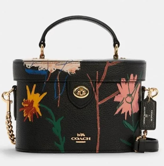 COACH X MICHEL JEAN BASQUIAT Limited edition leather Kay crossbody bag nwt