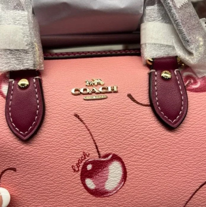 Coach Mini Rowan Crossbody With Cherry Print CR245 LAST ONE!