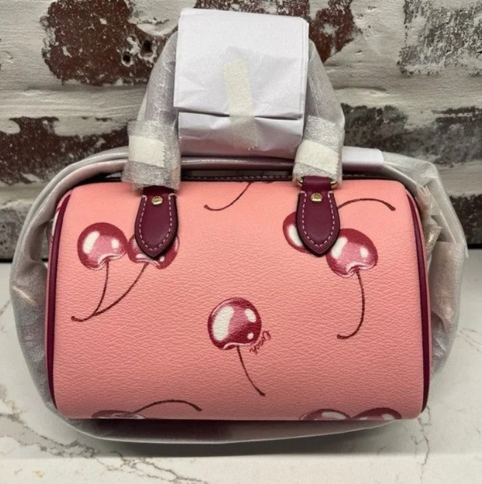 Coach Mini Rowan Crossbody With Cherry Print CR245 LAST ONE!