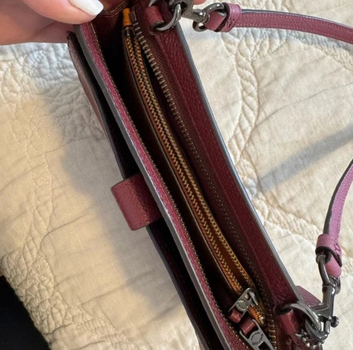 Coach crossbody wallet