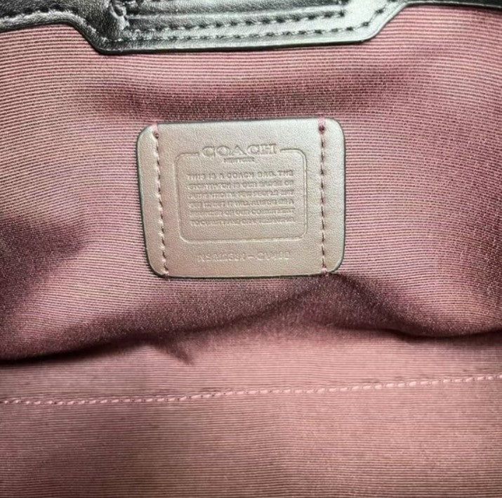 Coach Nina Small Tote Bag In Signature Leather CV400