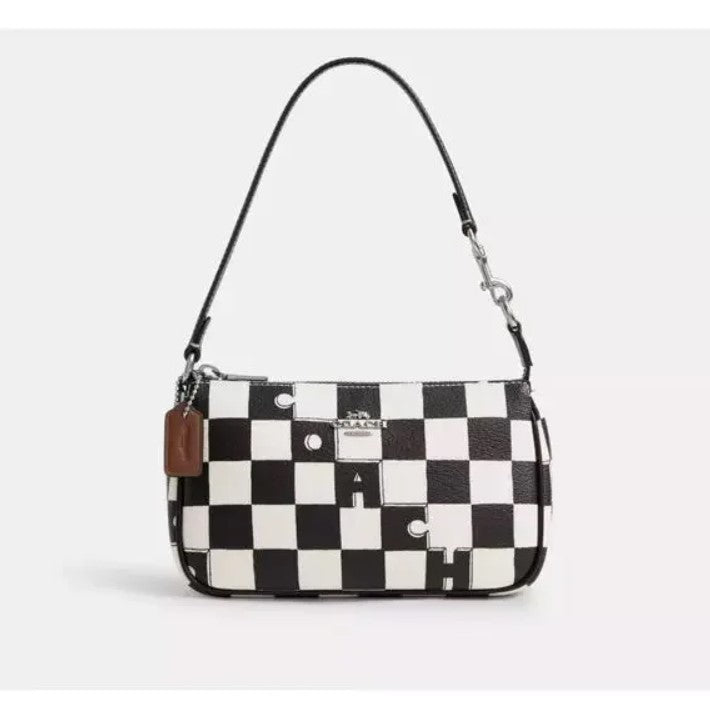 NWT Coach Nolita Bag 19 With Cardholder Checkerboard Print CR394